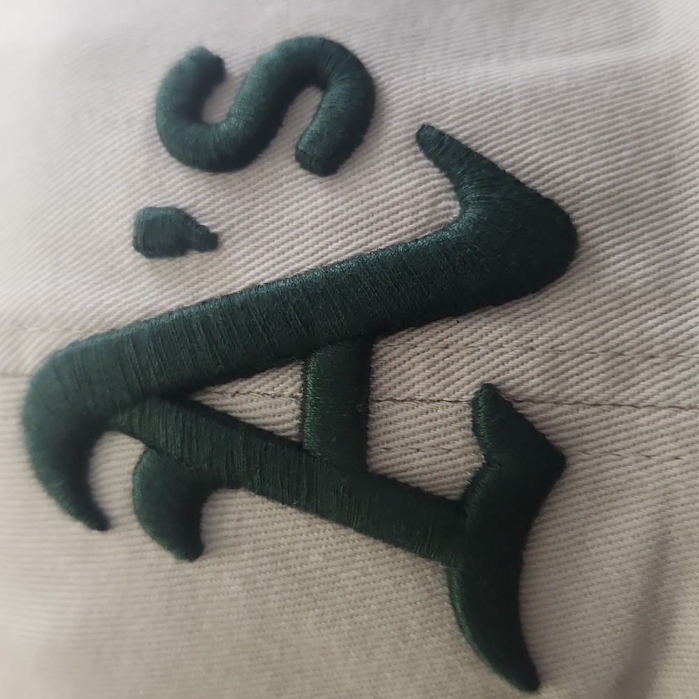 47 Brand Green and Tan A's Cap - Picture 3 of 6